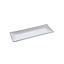 RECTANGLE PLATE 25.5 X 9.5 CM SILVER