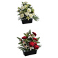 PEONY/ROSE BUD/ORCHID IN JARD 50CM ASSORTED